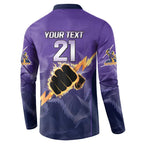 NRL Storm Custom Button Sweatshirt Minimalism Style