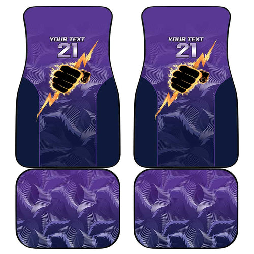NRL Storm Custom Car Mats Minimalism Style