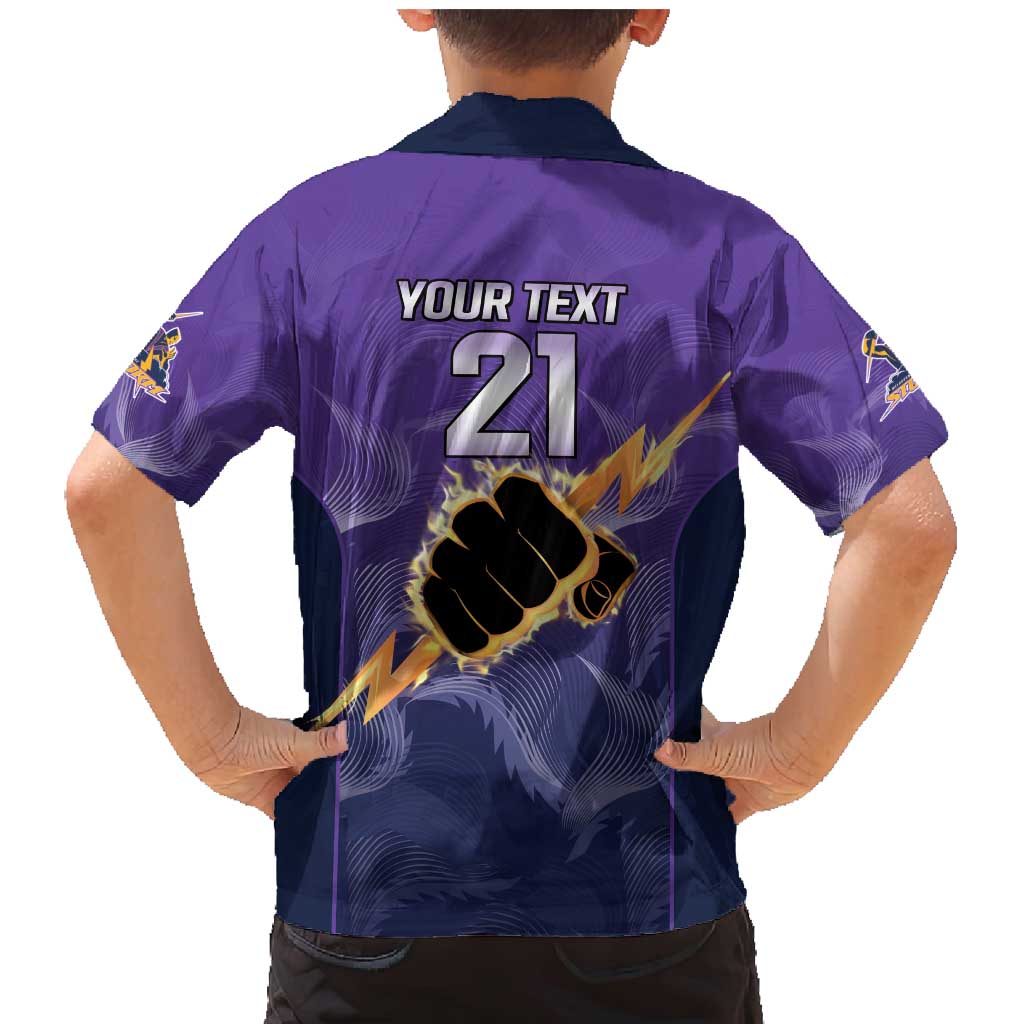 NRL Storm Custom Family Matching Mermaid Dress and Hawaiian Shirt Minimalism Style