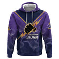 NRL Storm Custom Hoodie Minimalism Style