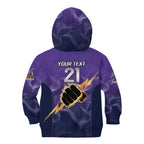 NRL Storm Custom Kid Hoodie Minimalism Style