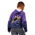 NRL Storm Custom Kid Hoodie Minimalism Style
