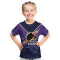 NRL Storm Custom Kid T Shirt Minimalism Style
