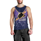NRL Storm Custom Men Tank Top Minimalism Style