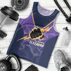 NRL Storm Custom Men Tank Top Minimalism Style