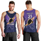 NRL Storm Custom Men Tank Top Minimalism Style