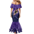 NRL Storm Custom Mermaid Dress Minimalism Style