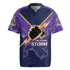 NRL Storm Custom Rugby Jersey Minimalism Style