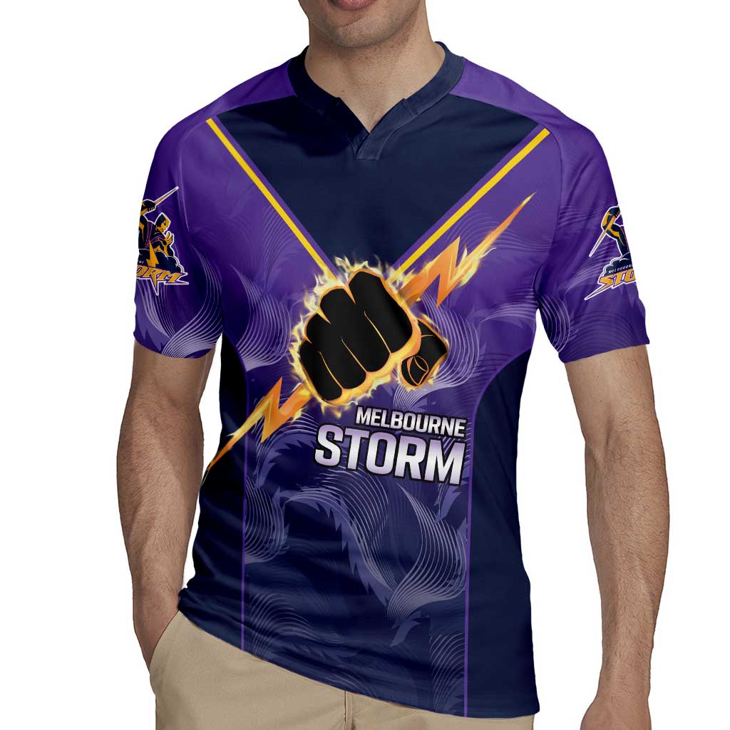 NRL Storm Custom Rugby Jersey Minimalism Style
