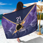 NRL Storm Custom Sarong Minimalism Style