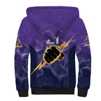 NRL Storm Custom Sherpa Hoodie Minimalism Style