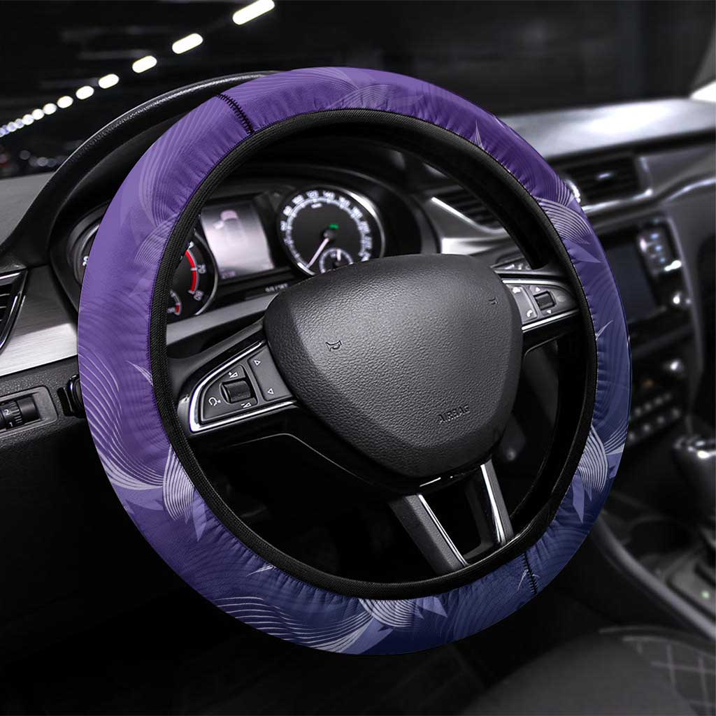 NRL Storm Steering Wheel Cover Minimalism Style