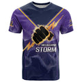 NRL Storm Custom T Shirt Minimalism Style