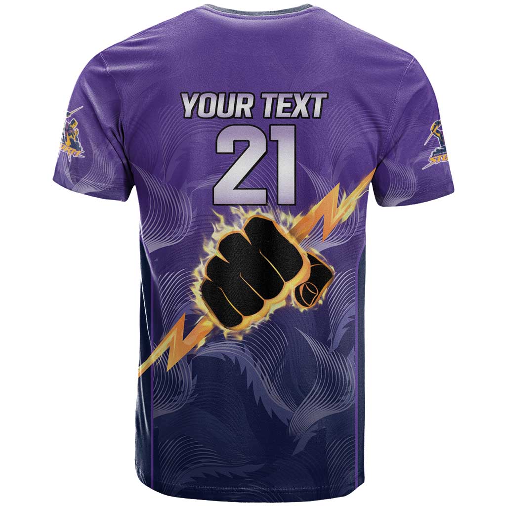 NRL Storm Custom T Shirt Minimalism Style