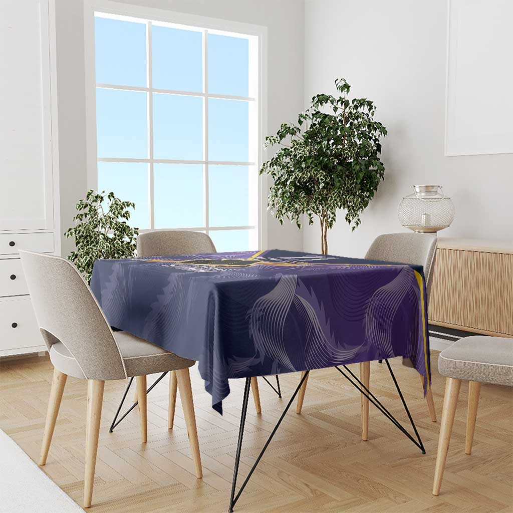 NRL Storm Custom Tablecloth Minimalism Style