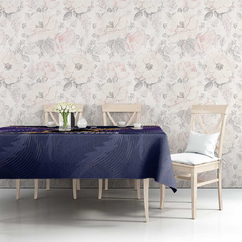 NRL Storm Custom Tablecloth Minimalism Style
