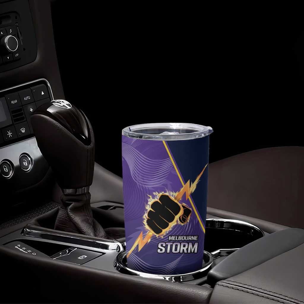 NRL Storm Custom Tumbler Cup Minimalism Style