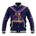 NRL Storm Christmas Custom Baseball Jacket Minimalism Style