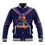 NRL Storm Christmas Custom Baseball Jacket Minimalism Style