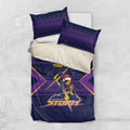 NRL Storm Christmas Custom Bedding Set Minimalism Style