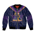NRL Storm Christmas Custom Bomber Jacket Minimalism Style