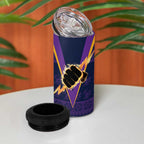 NRL Storm Christmas Custom 4 in 1 Can Cooler Tumbler Minimalism Style