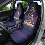 NRL Storm Christmas Custom Car Seat Cover Minimalism Style