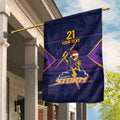 NRL Storm Christmas Custom Garden Flag Minimalism Style