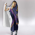 NRL Storm Christmas Custom Hooded Blanket Minimalism Style