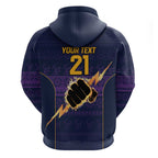 NRL Storm Christmas Custom Hoodie Minimalism Style