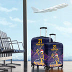 NRL Storm Christmas Custom Luggage Cover Minimalism Style