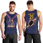 NRL Storm Christmas Custom Men Tank Top Minimalism Style