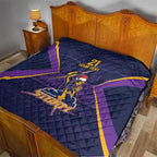 NRL Storm Christmas Custom Quilt Minimalism Style