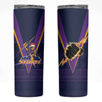 NRL Storm Christmas Custom Skinny Tumbler Minimalism Style LT9