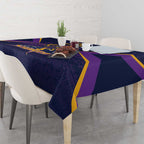 NRL Storm Christmas Custom Tablecloth Minimalism Style