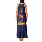 NRL Storm Christmas Custom Tank Maxi Dress Minimalism Style