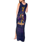 NRL Storm Christmas Custom Tank Maxi Dress Minimalism Style