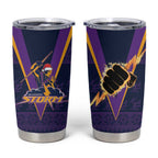 NRL Storm Christmas Custom Tumbler Cup Minimalism Style LT9