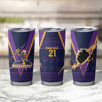 NRL Storm Christmas Custom Tumbler Cup Minimalism Style LT9