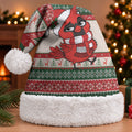 Aussie Cardinal Christmas Santa Hat Festive Knitted Pattern Inspired
