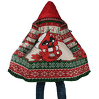 Aussie Cardinal Christmas Cloak Festive Knitted Pattern Inspired