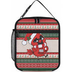 Aussie Cardinal Christmas Lunch Bag Festive Knitted Pattern Inspired