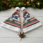 Aussie Fairy-wren Christmas Santa Hat Festive Knitted Pattern Inspired