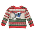 Aussie Fairy-wren Christmas Kid Ugly Christmas Sweater Festive Knitted Pattern Inspired