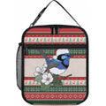 Aussie Fairy-wren Christmas Lunch Bag Festive Knitted Pattern Inspired