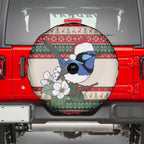 Aussie Fairy-wren Christmas Spare Tire Cover Festive Knitted Pattern Inspired