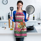 Aussie Galah Christmas Apron Festive Knitted Pattern Inspired