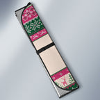 Aussie Galah Christmas Auto Sun Shade Festive Knitted Pattern Inspired