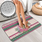 Aussie Galah Christmas Bathroom Set Festive Knitted Pattern Inspired