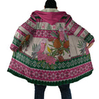 Aussie Galah Christmas Cloak Festive Knitted Pattern Inspired